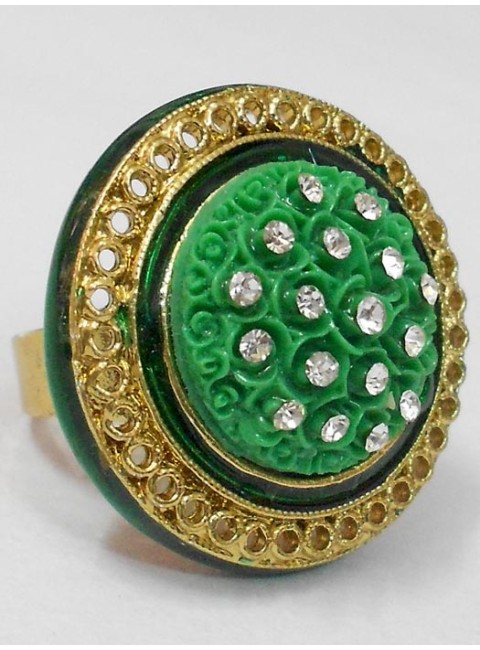 Kundan Finger Ring